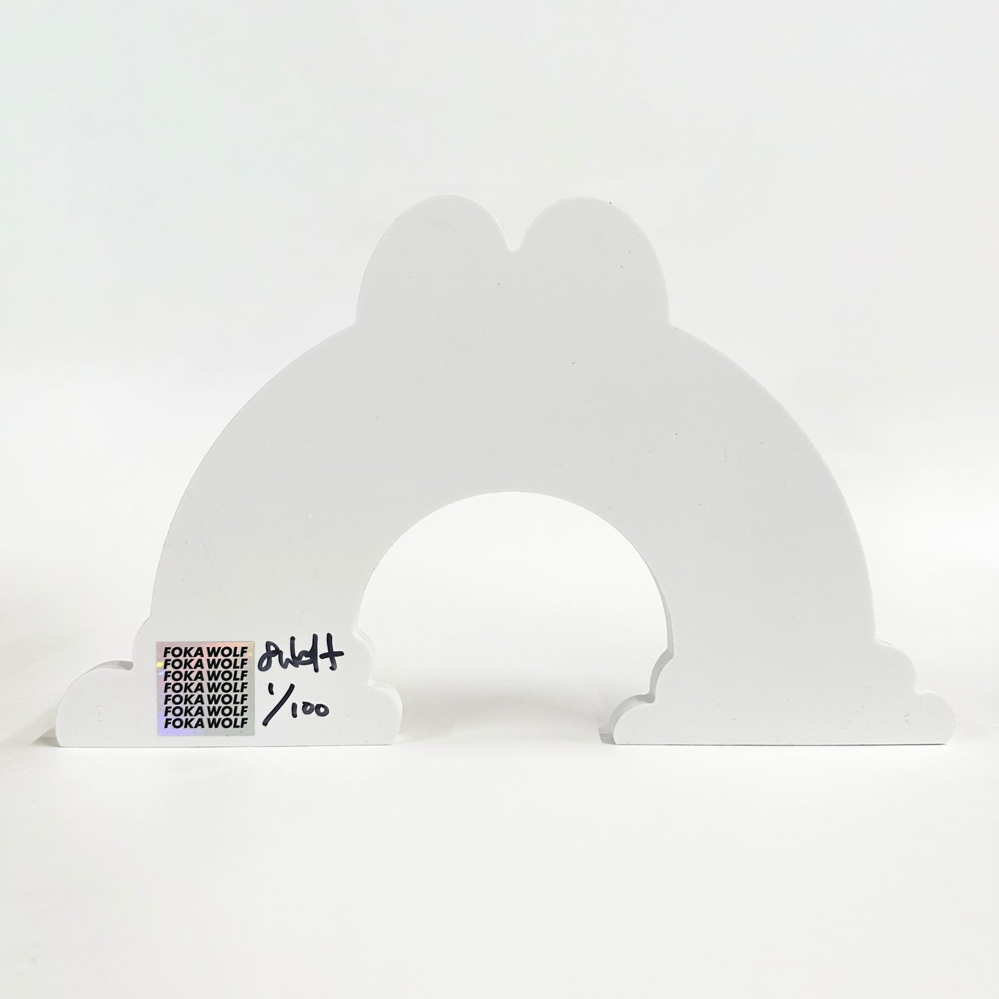 Toxic Positivity - Screaming Rainbow Sculpture