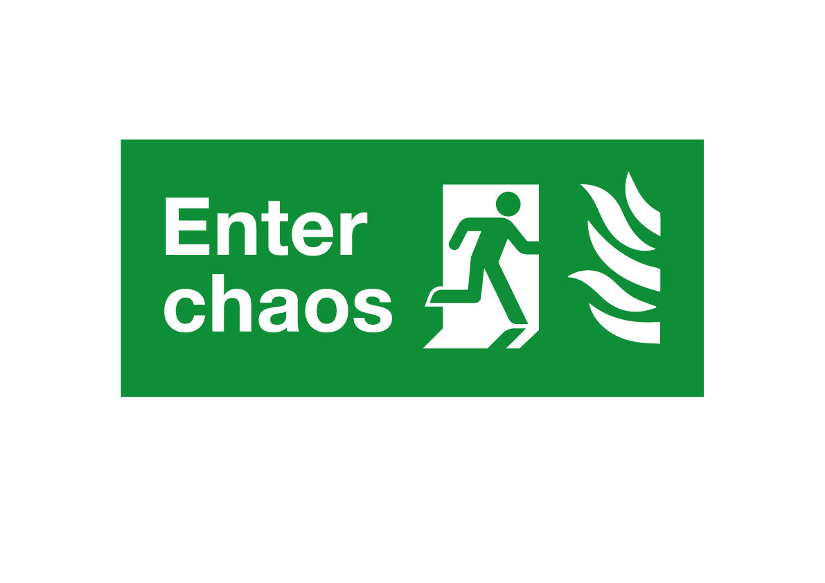 Enter Chaos Print - A3 Print