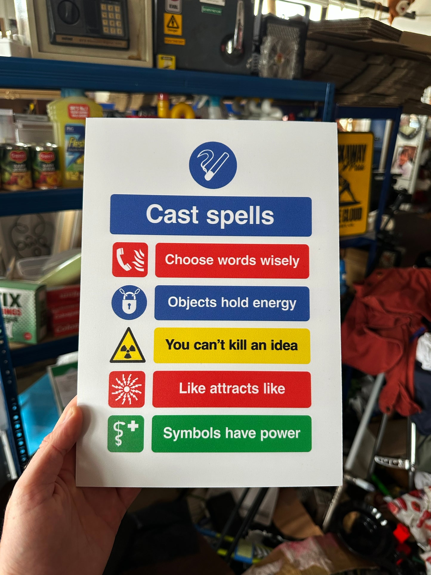Cast Spells - A3 Print