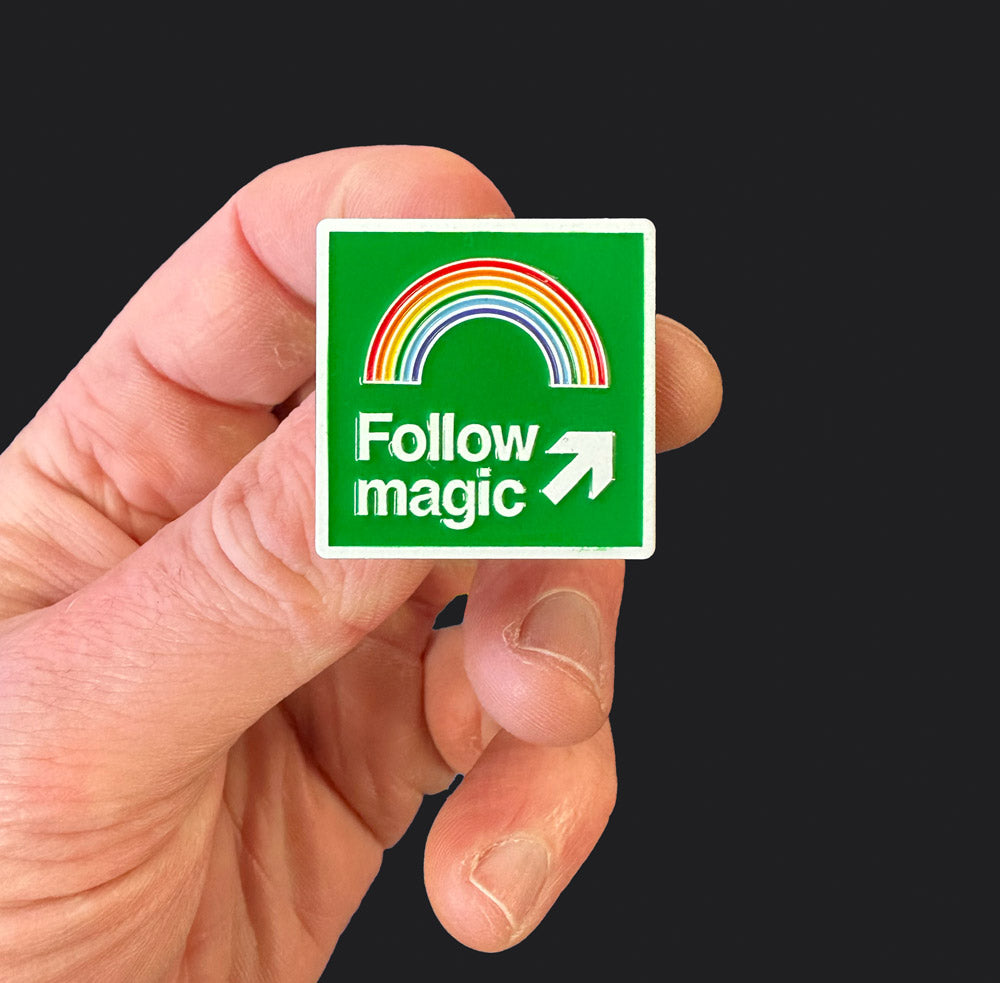 Follow Magic Badge