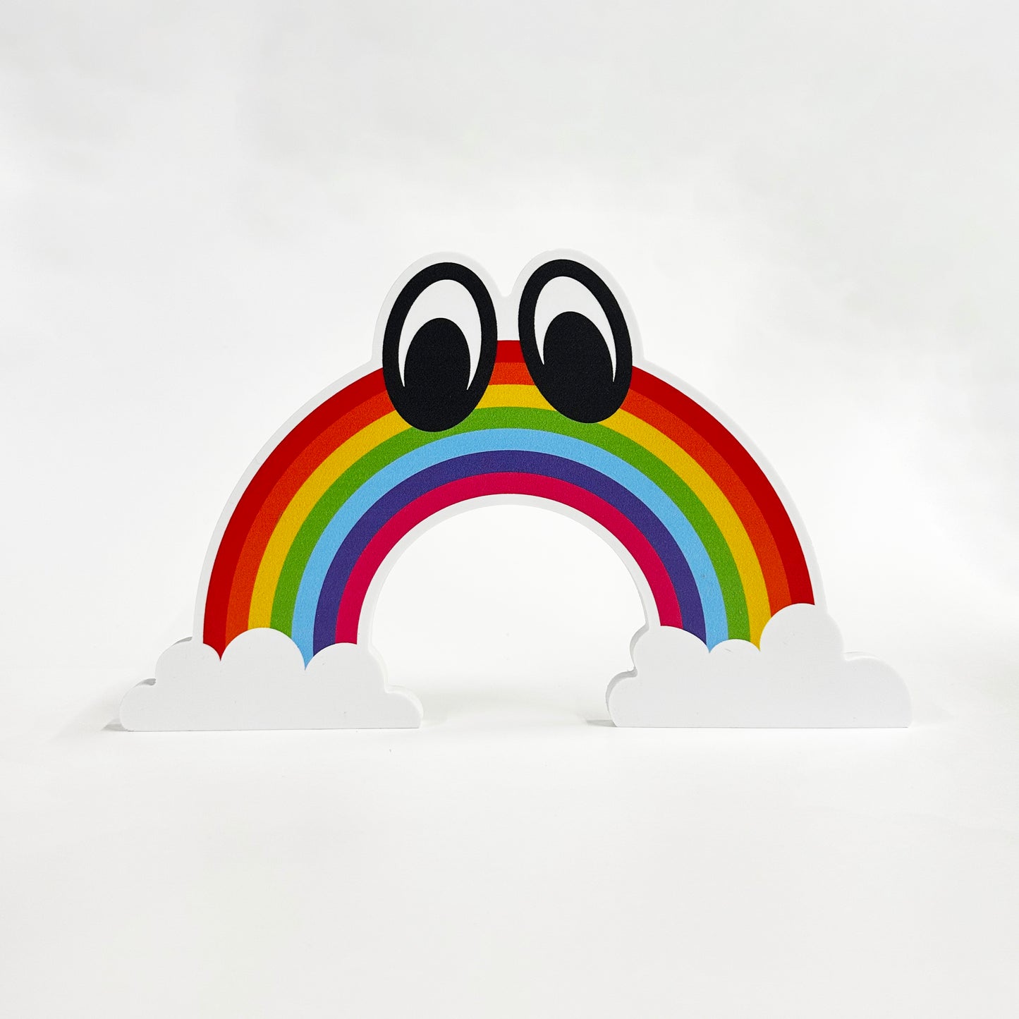 Toxic Positivity - Screaming Rainbow Sculpture