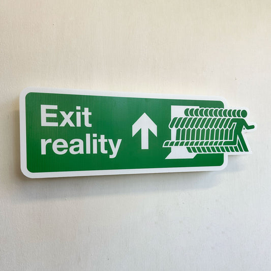 Fire Exit Sign - Exit Reality