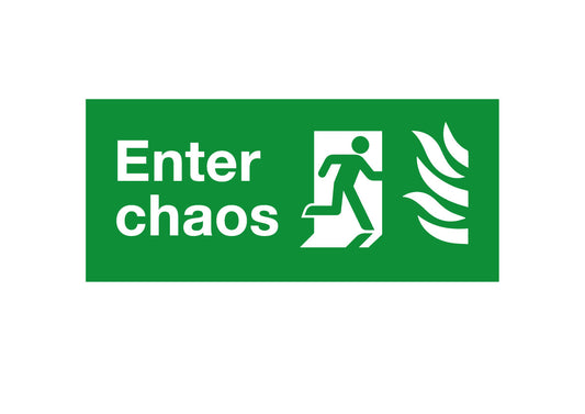 Enter Chaos Print