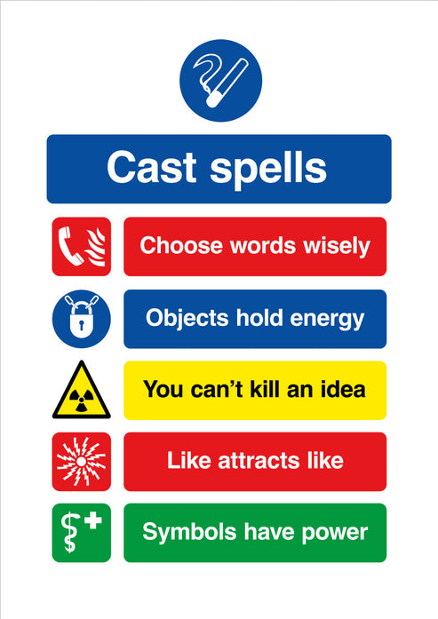 Cast Spells - A3 Print – Fokawolf