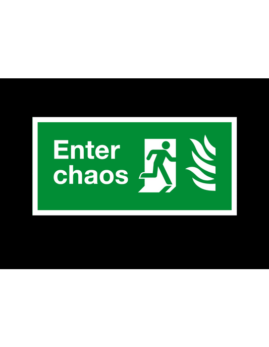 Enter Chaos Print