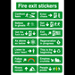 Fire Exit Stickers