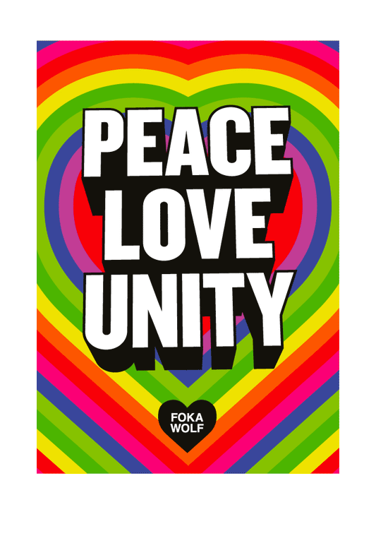 Peace Love Unity