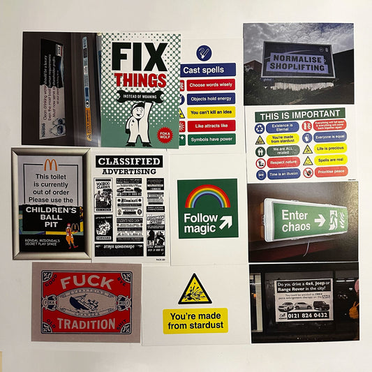12 Postcard Prints